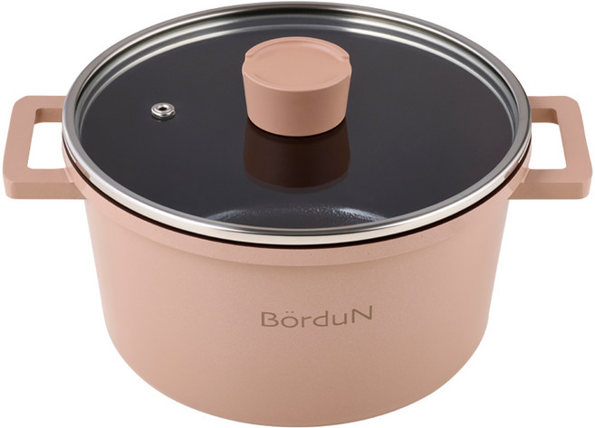 보오든 IH 세라믹 양수 냄비, 1개, 모카, 20cm