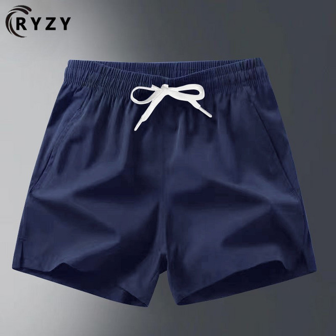 RYZY 運動短褲 冰絲涼感速乾寬鬆休閒褲