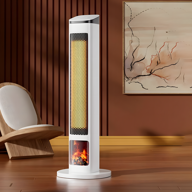 쇼넷 온풍기 세라믹 가정용 화장실 욕실 사무실 거실 원룸 타워형 초저소음 공사현장 전기히터, ST-200m2