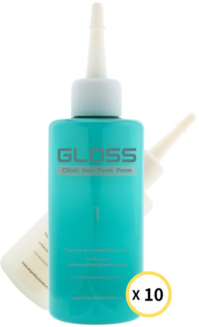 그리에이트 그로스 클리닉 아이롱펌펌 1제+2제 (150ml 10개세트), 150ml, 10개