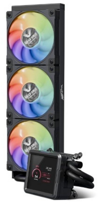 발키리 B360-GT LCD ARGB CPU수랭쿨러 블랙, 1개, 선택하세요