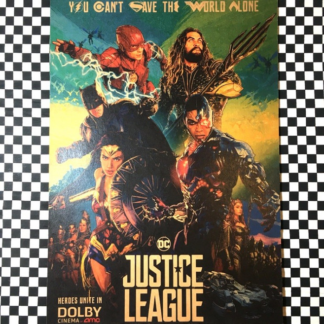 DC 正義聯盟 Justice League 電影海報