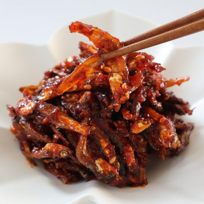 여우마을 수제반찬 촌스러운 꽈리고추 고추장멸치볶음, 1개, 200g