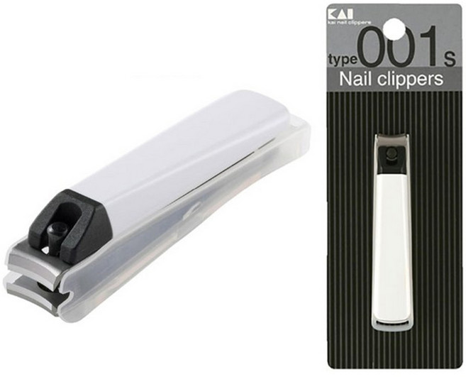 카이 손톱깎이 소, 화이트, 1개