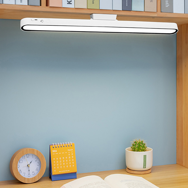 MLD LED 자석 책상스탠드 조명, 와이드블랙라인 2개