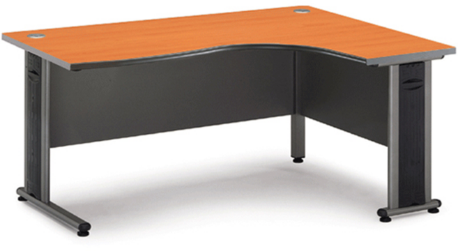 에스엔케이퍼니처 L형퍼즐책상 사무용책상 사무실책상 1400 1600 1800/지방택배가능, W1400*D1200*H720/우측/연체리