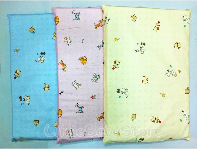 兒童嬰兒蜂巢式乳膠床墊／拉鍊式床套(120x60／90x50cm) 厚度2.5公分, 1個, 藍色