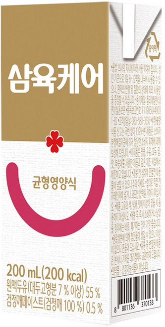 삼육 케어 균형영양식 200ml, 12개