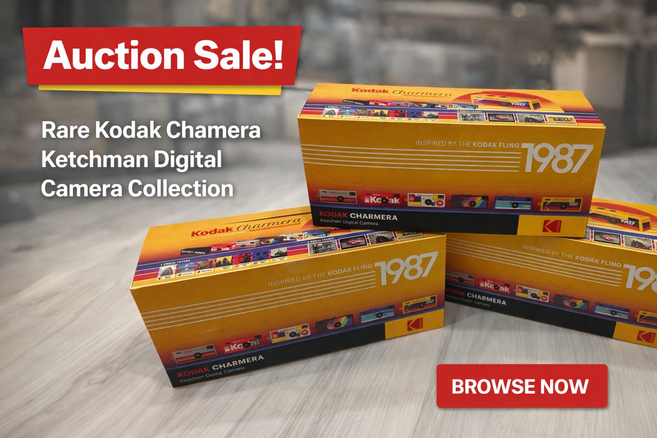 Kodak Chamra 數位相機，復古設計，收藏品, 1個, Kodak Charmera相機盲盒