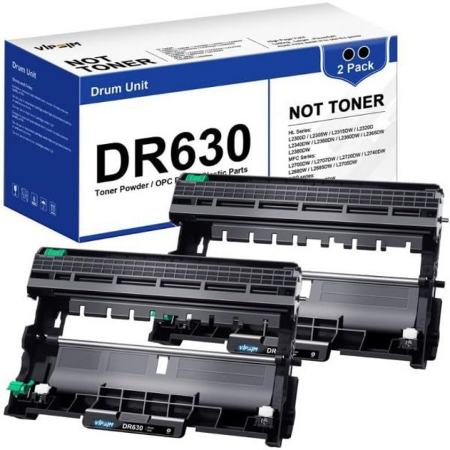 칩 포함 134A 토너 카트리지 HP 블랙 134X W1340A W1340X 교체 레이저 제트 M209dw M234sdw M234sdn 프린터블랙 2개와 호환됨, brother dr630 black drum unit