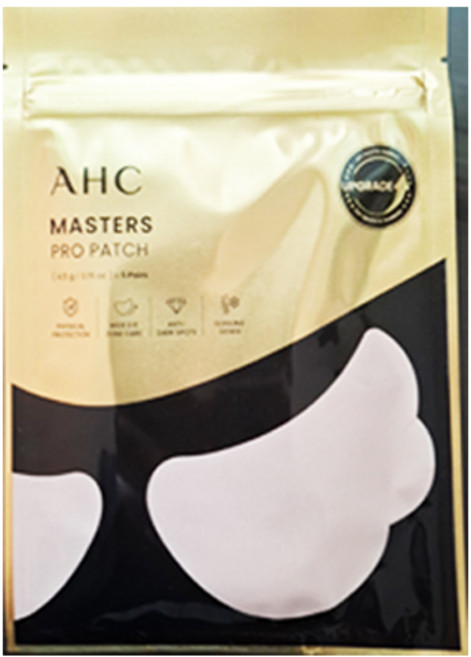 AHC 마스터즈 선패치 5회분 골프 등산 캠핑 자외선차단 기미방지, 4.5g, 5개