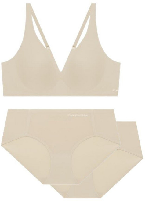 [백화점정품] 코데즈컴바인이너웨어 브라1+팬티2 젤리프리컷 스킨 브라세트(CDWBR559SK+CDWPT559SK)