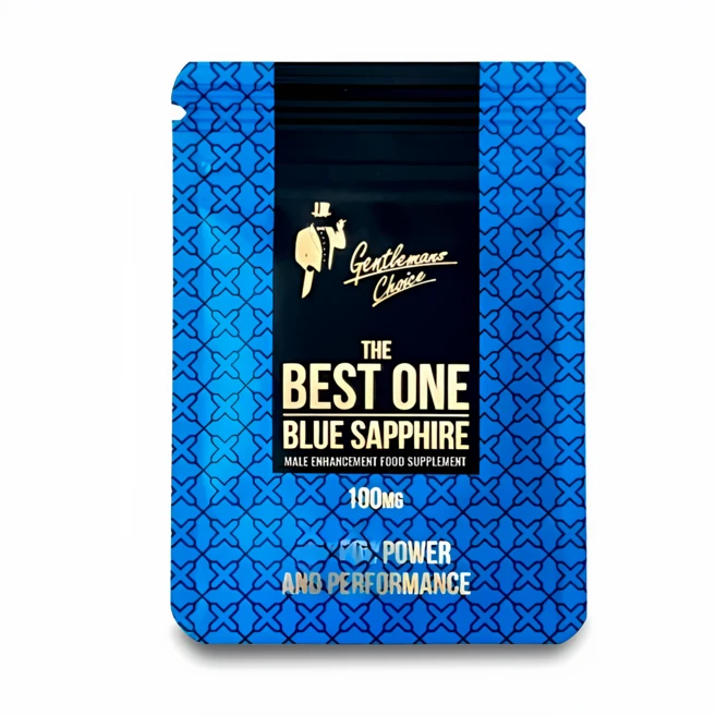 Gentlemen's Choice 젠틀맨스 초이스 블루 사파이어 Sapphire 영국제조 데일리 활력에 도움 되는 남성 케어 활동 에너지 보조제, 1개, 40정 - 쿠팡