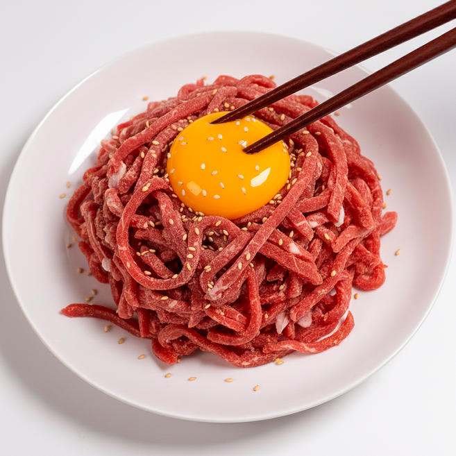 고기생각 업소용 육회 1kg 우둔살 대용량 냉동, 1개