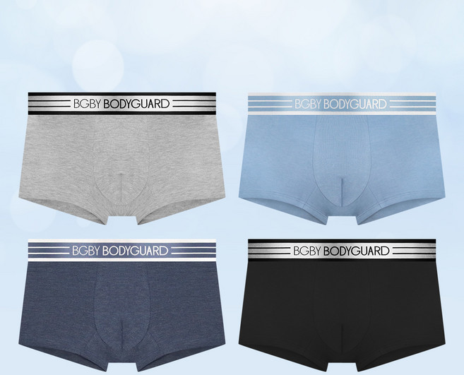 보디가드 주니어 모달스판 소프트 스틸 드로즈 4종세트