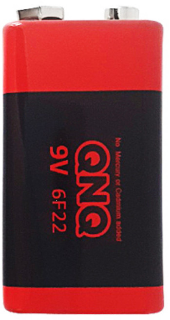 QNQ 6F22-FC-1 9V 망간 벌크 1개입, 1개