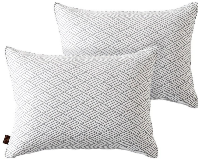 국내생산 냉감 베개커버 2장세트 휴비스 듀라론 삼중직 40x60/50x70