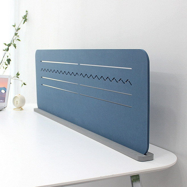 고야 스트라이프 컬러보드 책상파티션 1200 공부방 사무실 칸막이 집중공간 인테리어