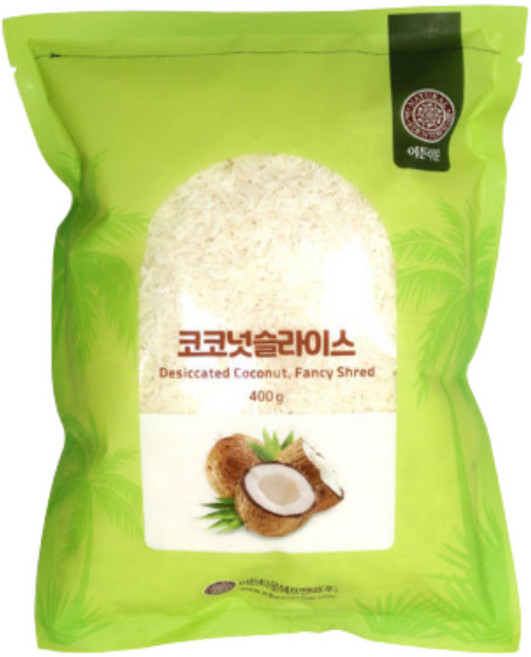 코코넛 슬라이스, 400g, 4개