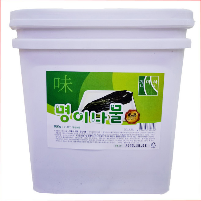 맛사랑식품 (진미찬)명이나물 대용량, 1개, 10kg