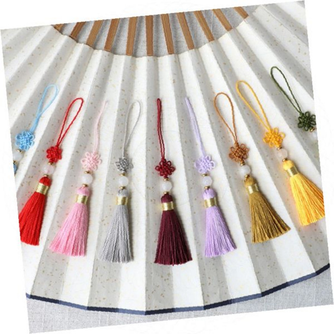 전통 한복 장식 명절 선물 포장 장신구 추석 설날 고급 매듭 술 장식 전통 문양