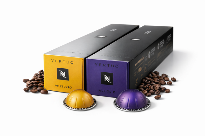 (오늘의) 네스프레소 버츄오 베스트 에스프레소 패키지(알티시오/볼테소), 52g, 10개입, 2개
