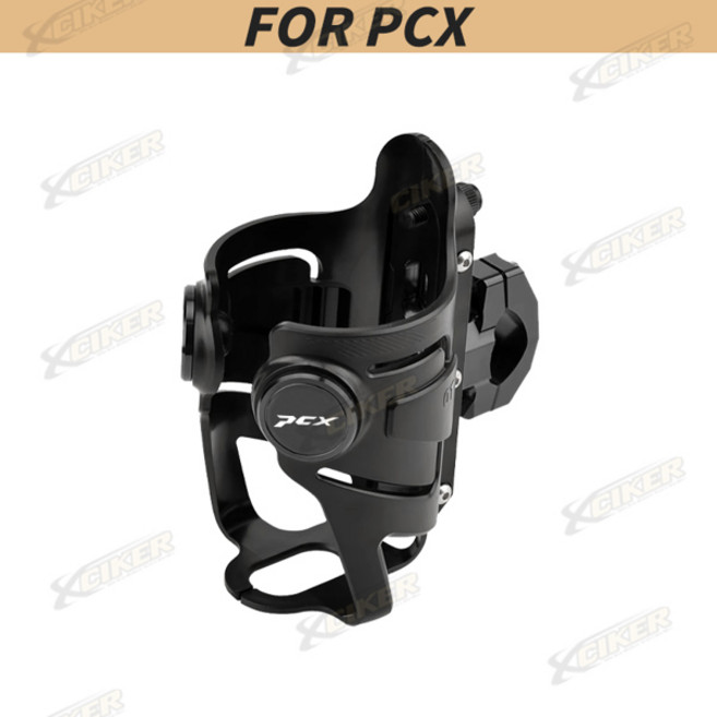 바이크 오토바이컵홀더 거치대 혼다 호환 Honda PCX 150 160 125 물병 컵 케이지 음료 바 마운트 클램프 액세서리 부품, [02] BL