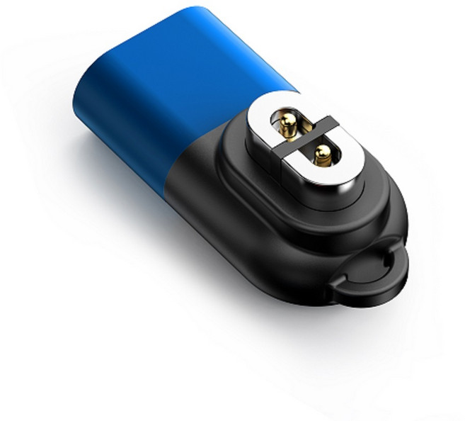 Shokz 韶音 Openrun S803 USB-C 充電轉接頭, 直頭-藍, 1個, 10cm