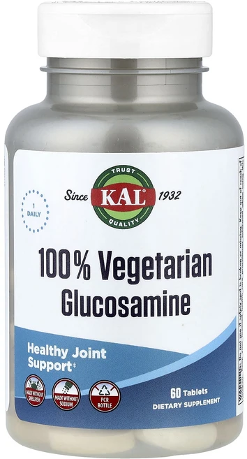 KAL 100% 식물성 글루코사민 60정, 6개 - 쿠팡