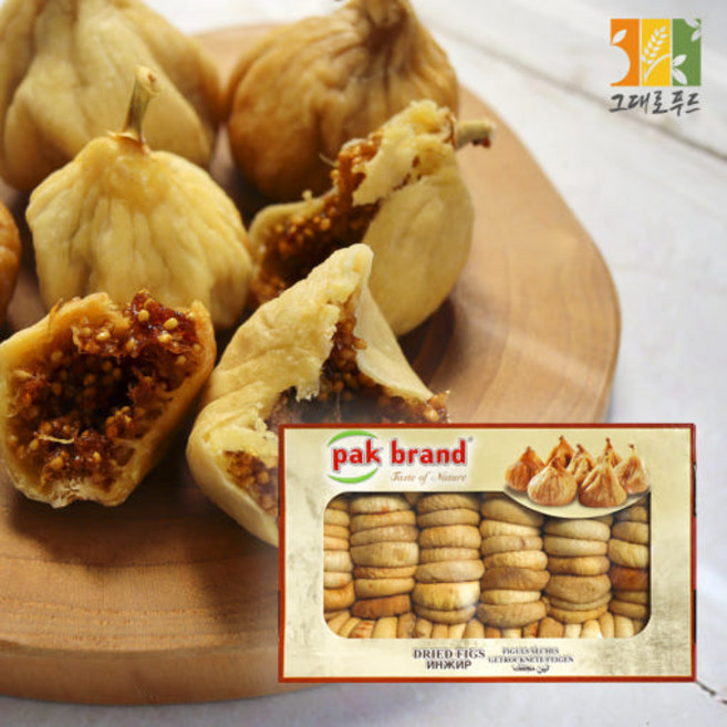 그대로푸드 반건조 무화과 1kg 최상급 최신통관 특상품, 1개