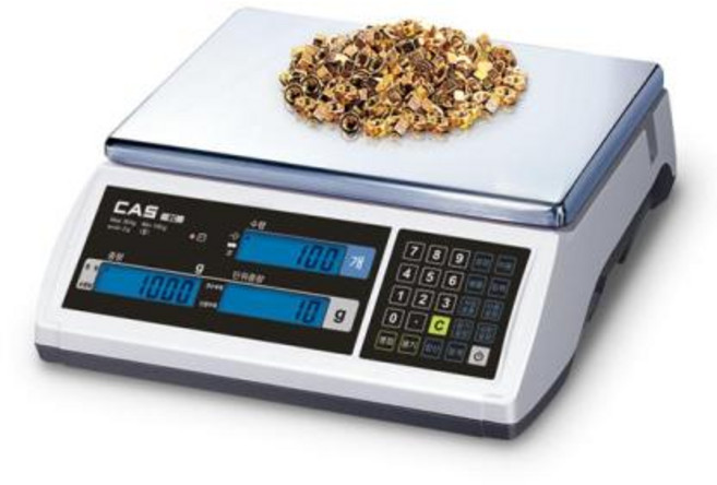 카스 전자저울(중량계수) EC-30 (30kg), 카스 전자저울중량계수 ECJS30 30kg, 1개