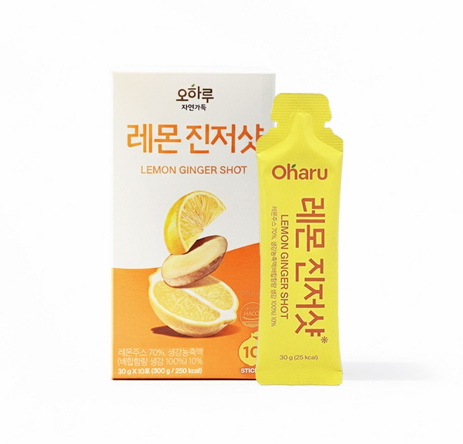 오하루자연가득 레몬진저샷