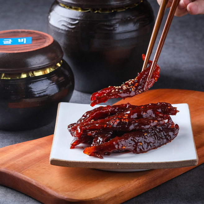 순창장류마을 고추장굴비장아찌 500g 해목 순창식품, 1개