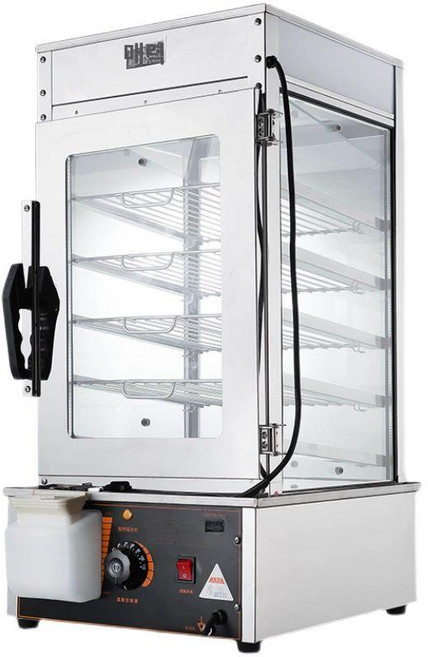 업소용 호빵 기계 대형 5단 찜기 만두 스팀 가정용 상업용 고구마 찐빵 호빵기계 휴게소, 실속형 6단 1500W