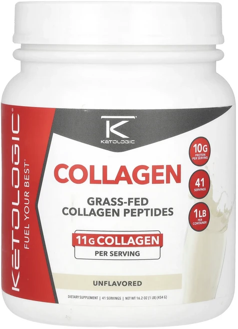 몸관리하세요 겨울입니다 KetoLogic 콜라겐 무맛 454g(1lb) 특별관리진행, KetoLogic 콜라겐 무맛 454g1lb, 454g, 1개 - 쿠팡