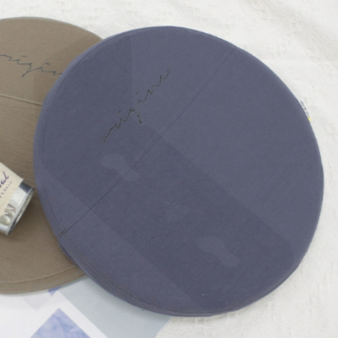 푹신한방석 메모리폼 방석 원형 의자 쿠션 분리형 커버, 1개, ps 몽트노블 원형방석 핑크그레이