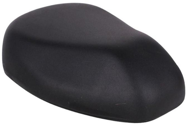 전기 스쿠터 남성 여성을위한 자전거 시트 쿠션 커버 안장 와이드, 31cmx22cmx8cm, 유액, 검은색, 1개