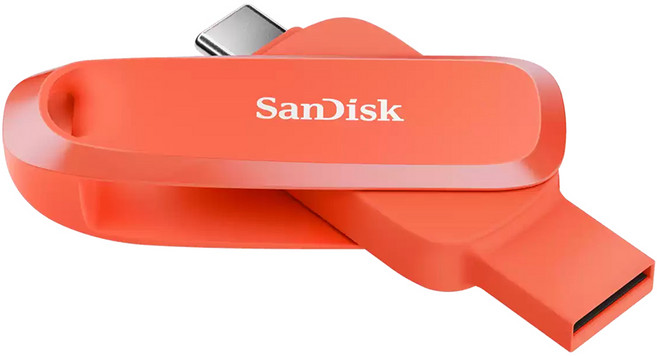 SanDisk 橘色 128GB Type-C OTG 手機隨身碟, 1個