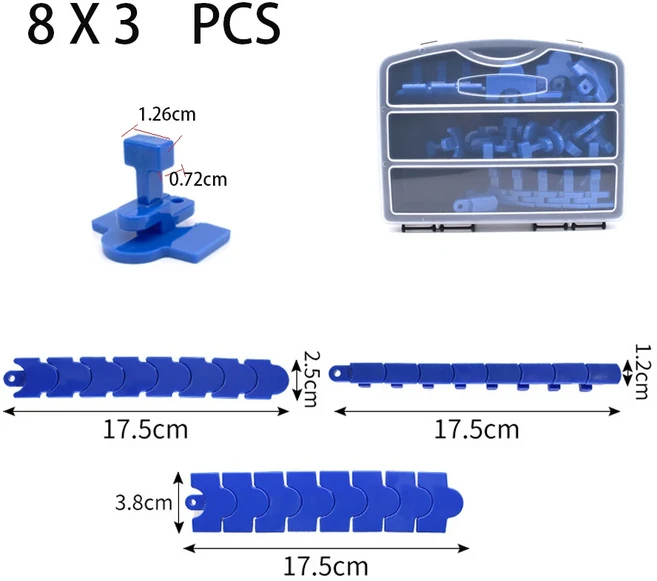 접착제 탭 사문석 구부러진 풀러 자동차 페인트가없는 덴트 수리 도구 용 제거, 02 8X3 TABS
