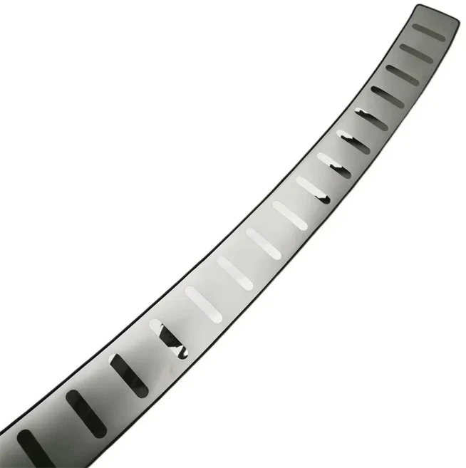 스테인레스 스틸 자동차 패드 후면 범퍼 보호대 씰 트렁크 커버 폭스 바겐 Tiguan ALLSPACE - 용 외부 부, 03 NO LOGO