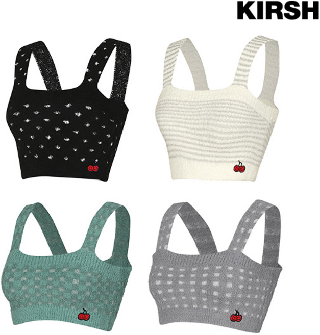 [클리어런스 특가] 파자마 추천 [키르시] 심리스 수면 브라탑 4종세트