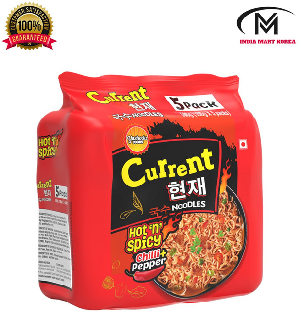 커렌트 스파이시 누들 라면 Current spicy noodles 네팔 라면 nepal, 5개