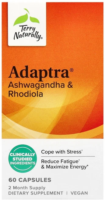 Terry Naturally Adaptra® 캡슐 60정 Naturally (테리 내추럴리), 1개 - 쿠팡