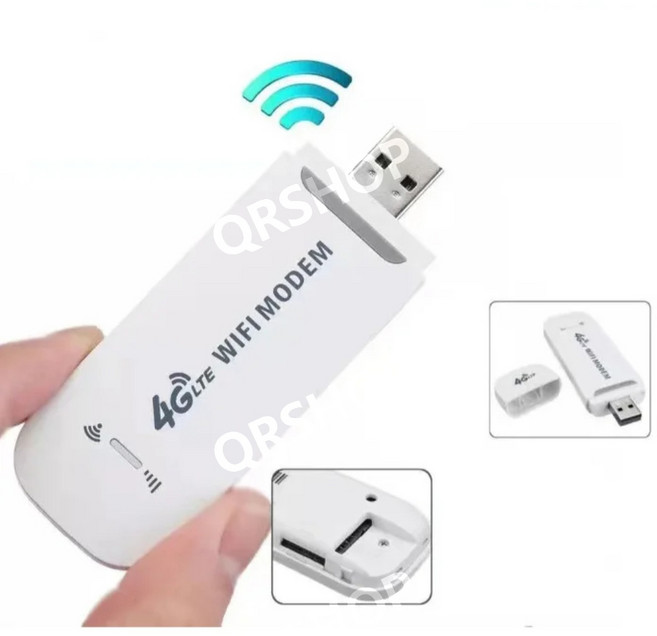 무선 인터넷 휴대용 와이파이 공유기 동글이 USB 모뎀 스틱 4G LTE WIFI 어댑터, 그레이 레드, 1개