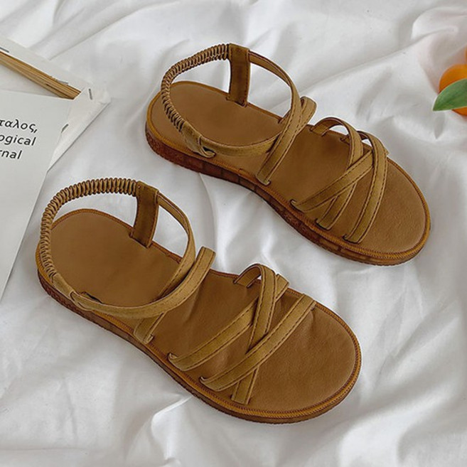 3컬러 여름 시원한 뒷밴딩 데일리 샌들 S9119