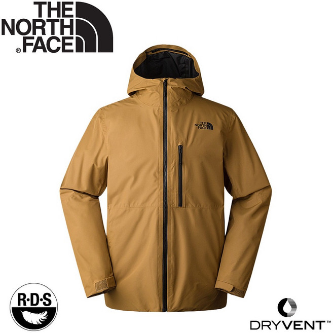 The North Face 男 DV防水兩件式羽絨外套