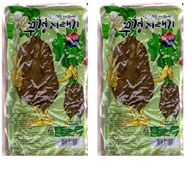 국내산 시래기 1KG X10 시래기 무청시래기 삶은시래기나물 집반찬, 1개