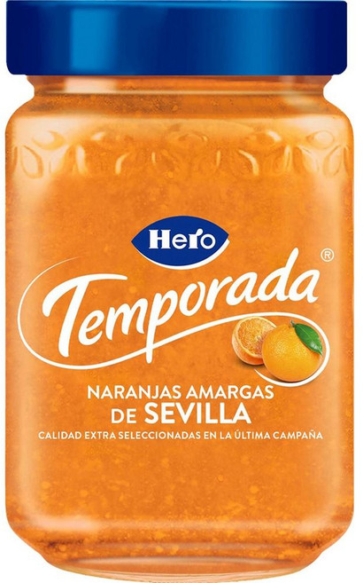 스페인 헤로 HERO Bitter orange jam 세비야 제철 비터 오렌지잼, 2개, 365g