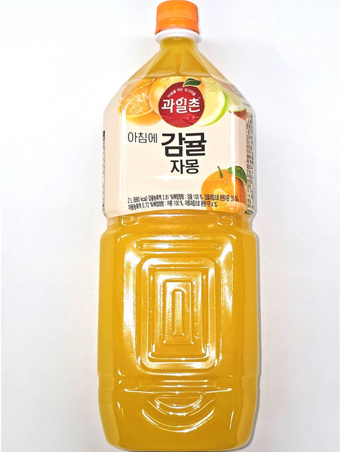 과일촌 아침에 감귤자몽, 2개, 2L