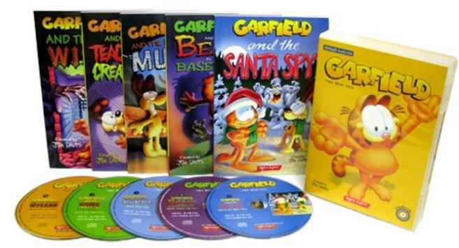 [애플리스외국어사]가필드 영어챕터북 5종 북시디 세트B+CD, 없음